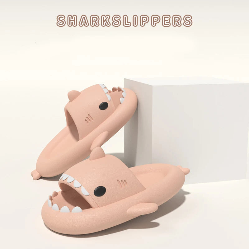 Summer Shark Slippers Anti-Skid Flat Shoes