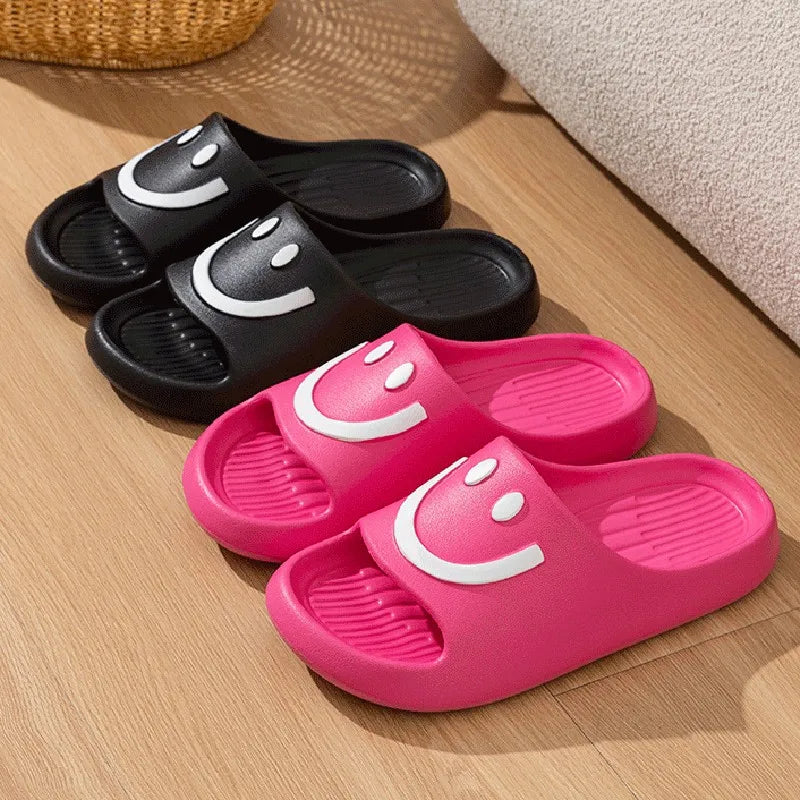 Cartoon Smile Eva Home Beach Flip Flops