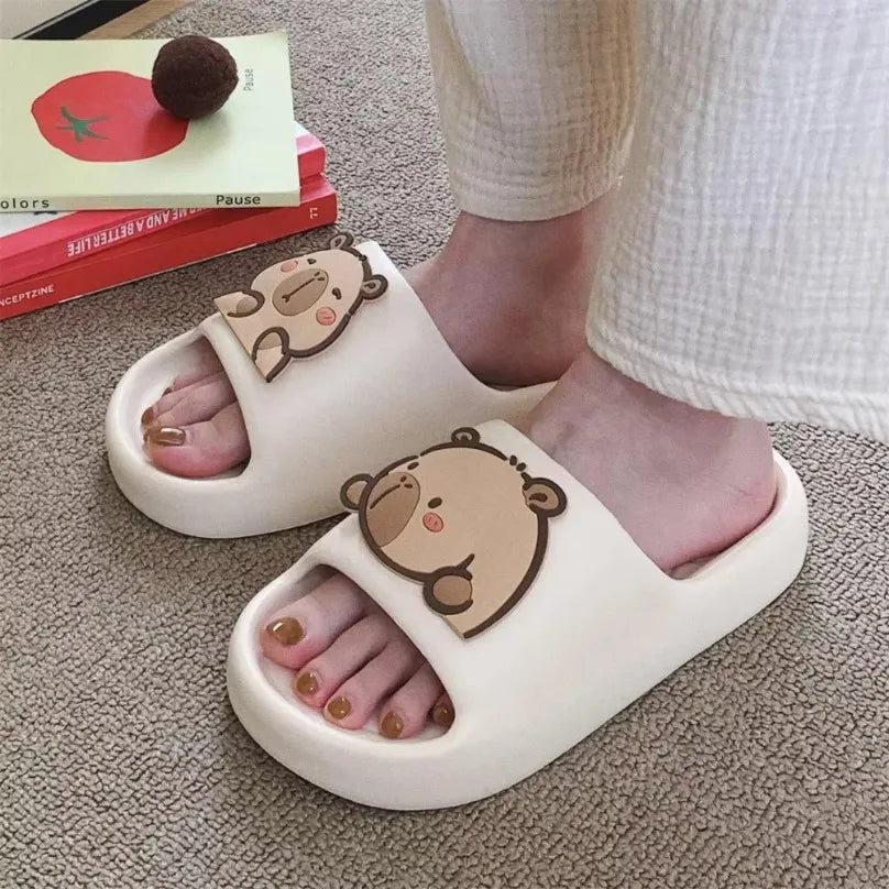 Capybara Flip Flops Women Slipper
