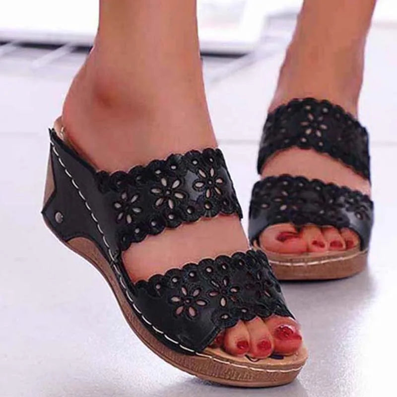 Summer Platform Shoes Slip On Walking Shoes