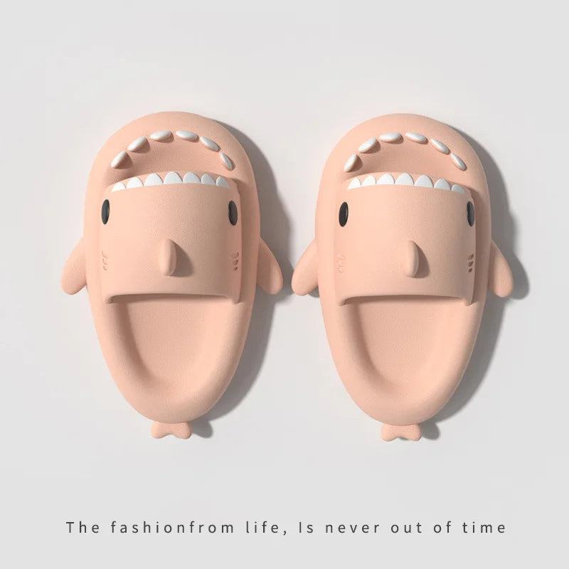 Shark Slides - 4cm Thick Slippers Indoor Bathroom Slides
