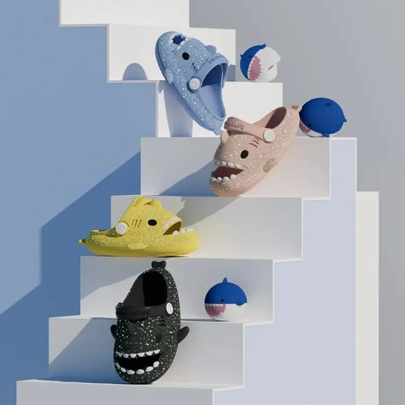 Shark Slides - Summer Slippers Beach Flip Flops