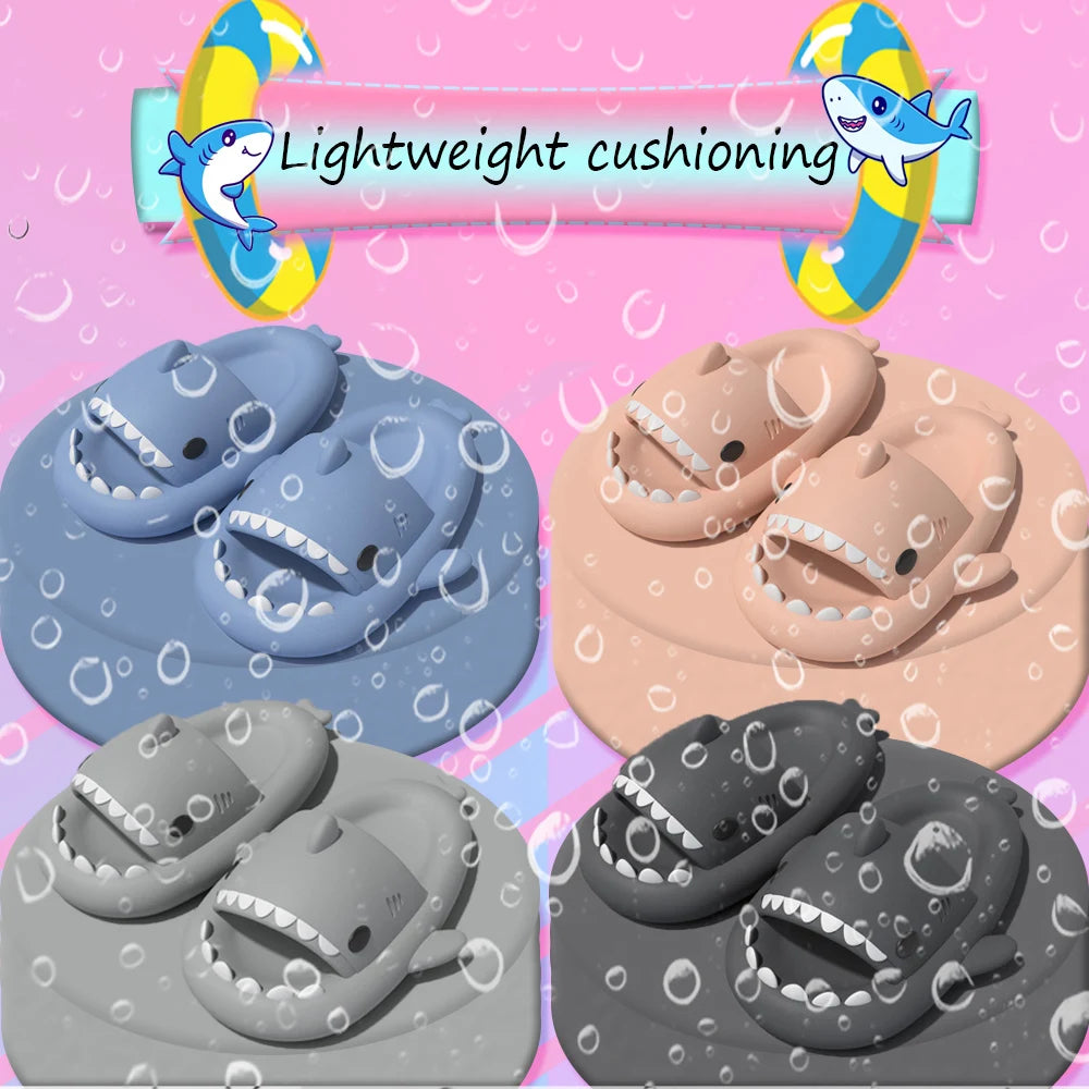 Shark Slides - Summer EVA Flip Flops Indoor Outdoor Slides