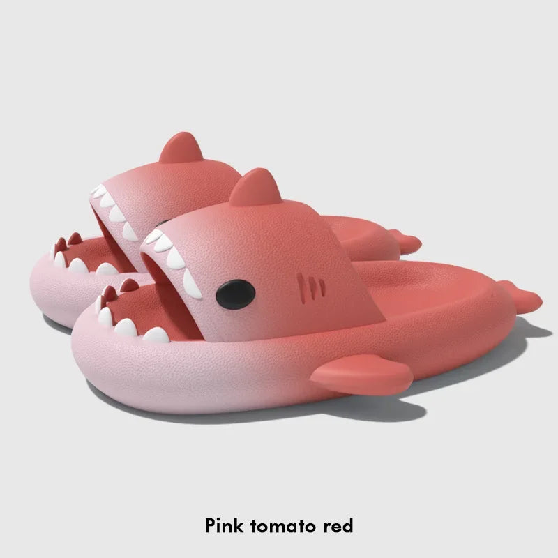 Shark Slippers - Home Summer Beach Indoor Soft Slides