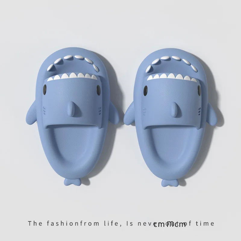 Shark Slides - 4cm Thick Slippers Indoor Bathroom Slides