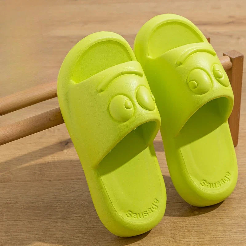 2025 New Smiley Face Slippers Anti-slip
