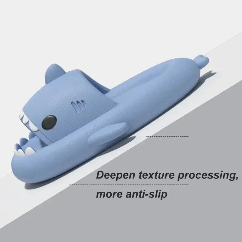 Summer Shark Slippers Anti-Skid Flat Shoes