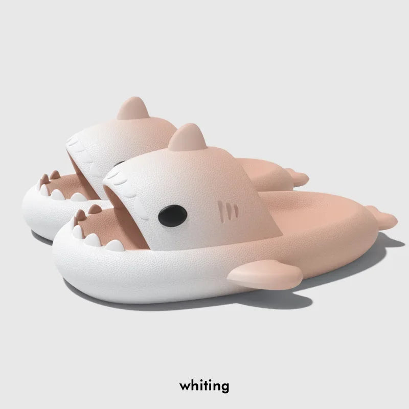 Shark Slippers - Home Summer Beach Indoor Soft Slides