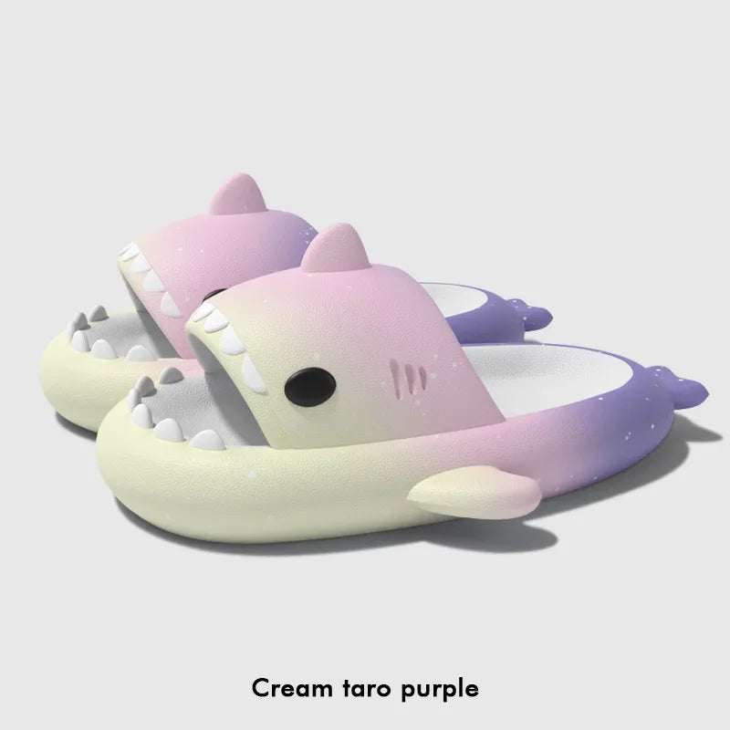 Shark Slippers - Home Summer Beach Indoor Soft Slides