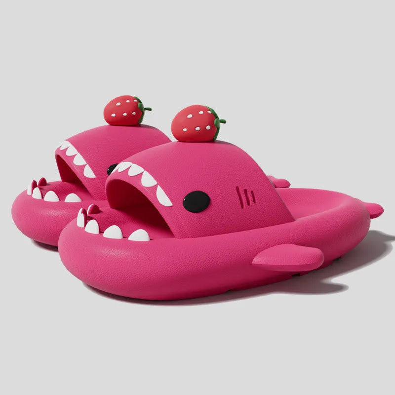 Shark Slides - Summer Platform Night Indoor Beach Slippers