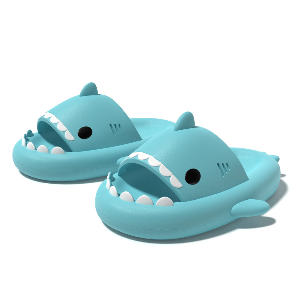 Shark Slides - Anti Slip Thick Sole Indoor Outdoor Slippers