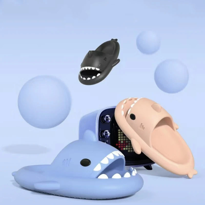 Shark Slippers - For Summer Outdoor House Slides