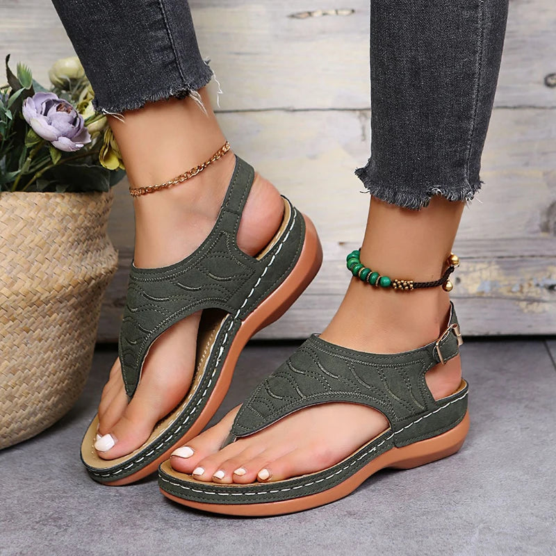Autumn Wedges Shoes High Heels Sandals