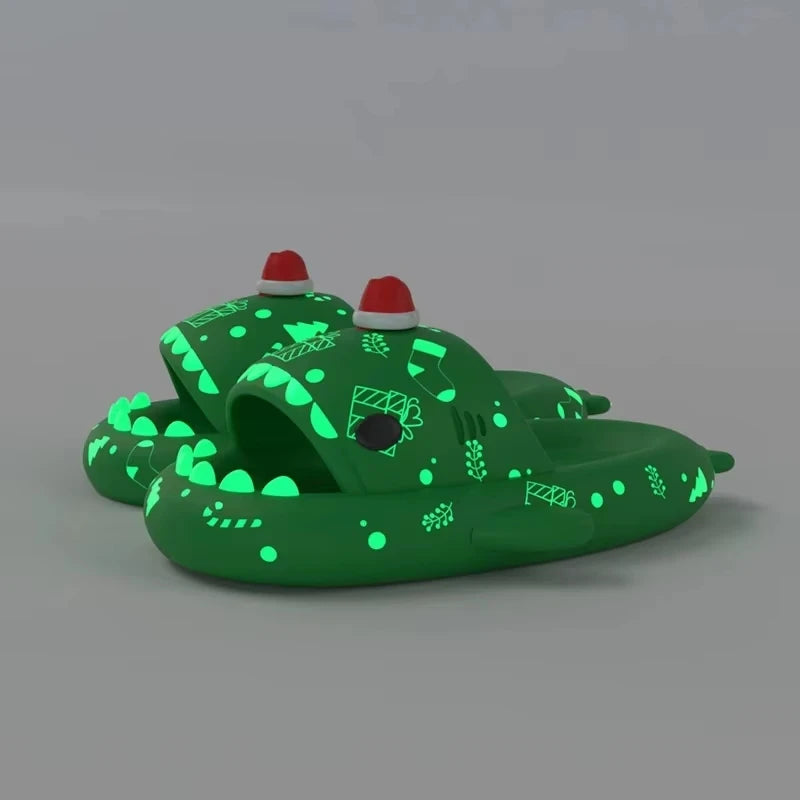 Shark Slides - Soft Slippers Bathroom Couple Outdoor Shoes