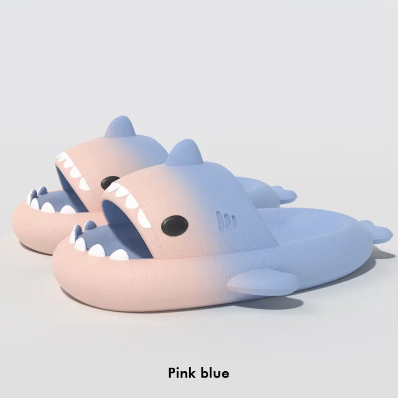 Shark Slippers - Home Summer Beach Indoor Soft Slides