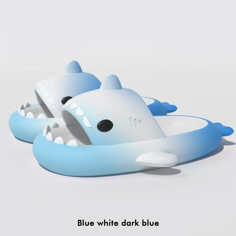 Shark Slippers - Home Summer Beach Indoor Soft Slides