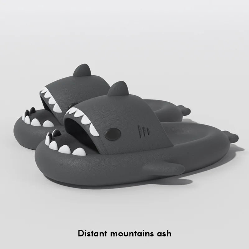Shark Slides - Cute Panda DIY Slippers Summer Platform Shoes