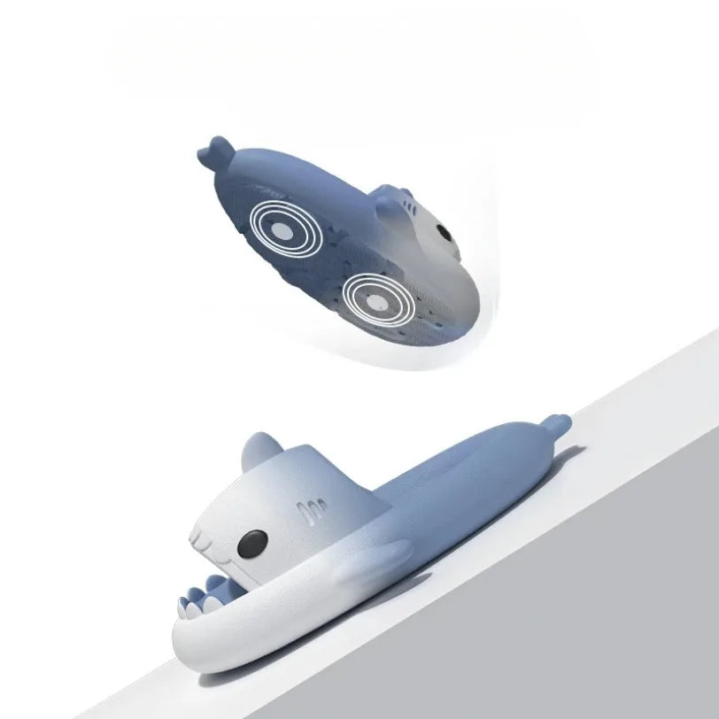 Shark Slippers - Home Summer Beach Indoor Soft Slides