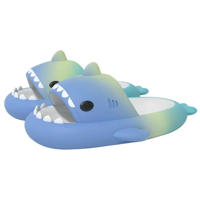 Shark Slides - Soft Slippers Bathroom Couple Outdoor Shoes
