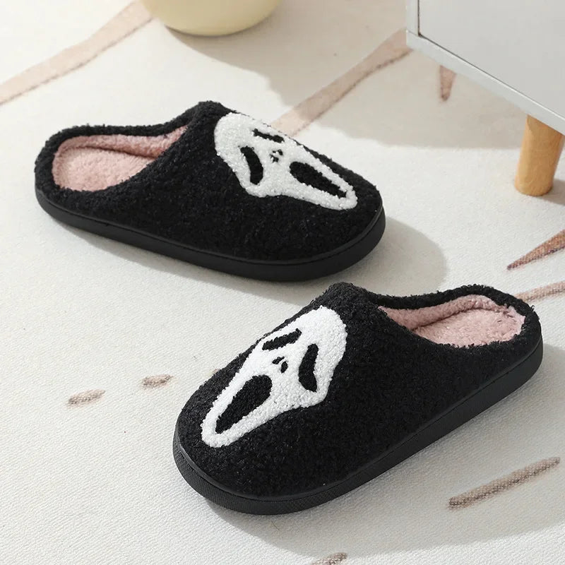 Halloween Skull Anti-Slip Indoor Slippers