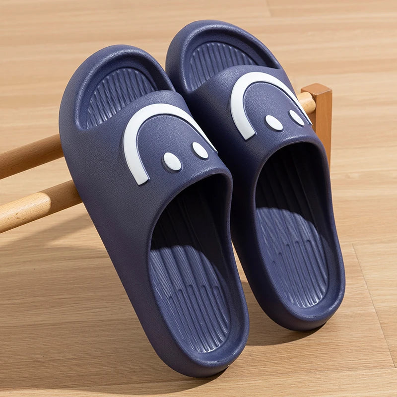 Cartoon Smile Eva Home Beach Flip Flops