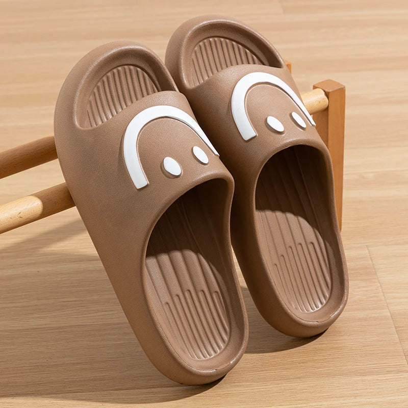 Cartoon Smile Eva Home Beach Flip Flops