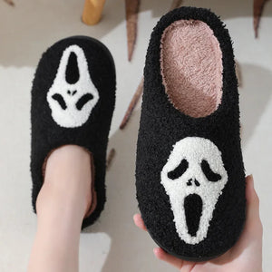 Halloween Skull Anti-Slip Indoor Slippers