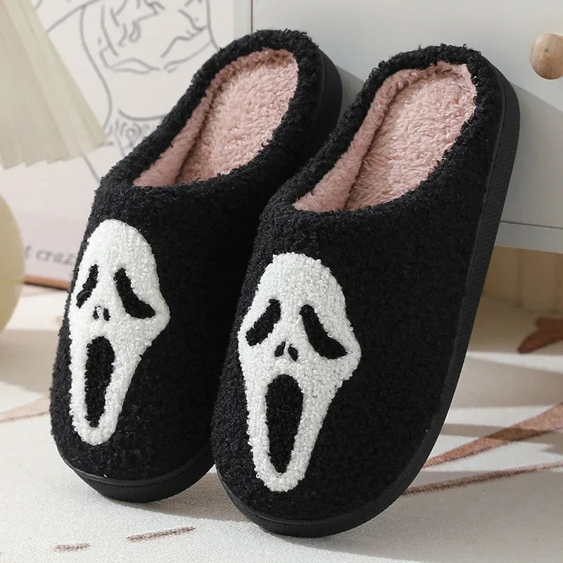 Halloween Skull Anti-Slip Indoor Slippers