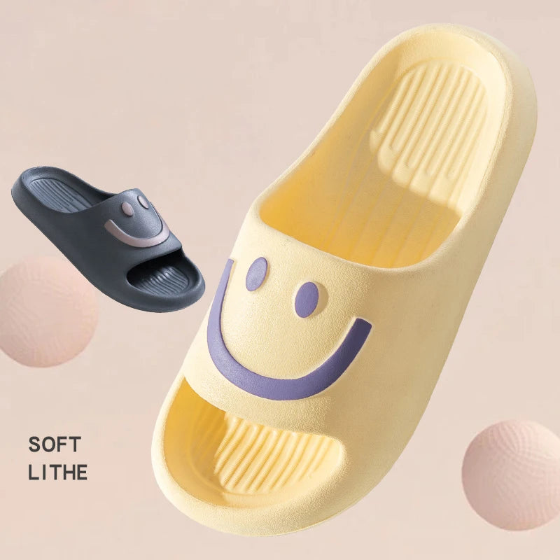 Cartoon Smile Eva Home Beach Flip Flops